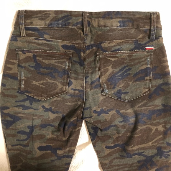 Etienne Marcel red zipper safari jeans - Picture 4 of 6